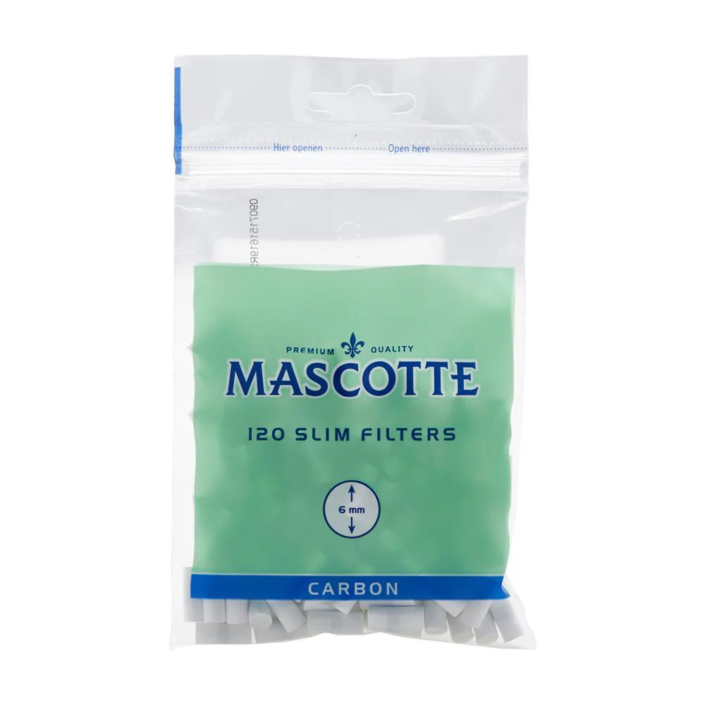 Mascotte Slim Carbon Filter Tips