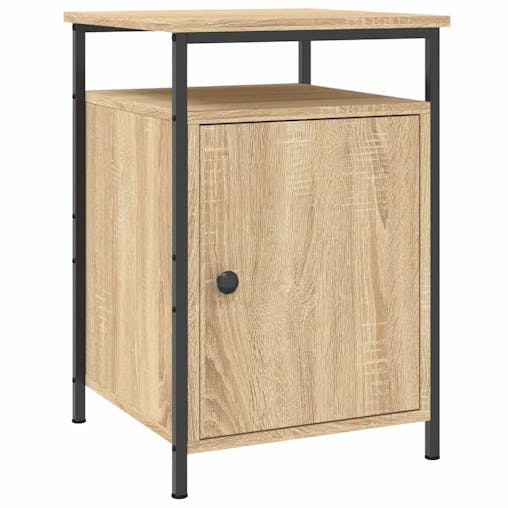 NNEVL Bedside Cabinets 2 pcs Sonoma Oak 40x42x60 cm Engineered Wood