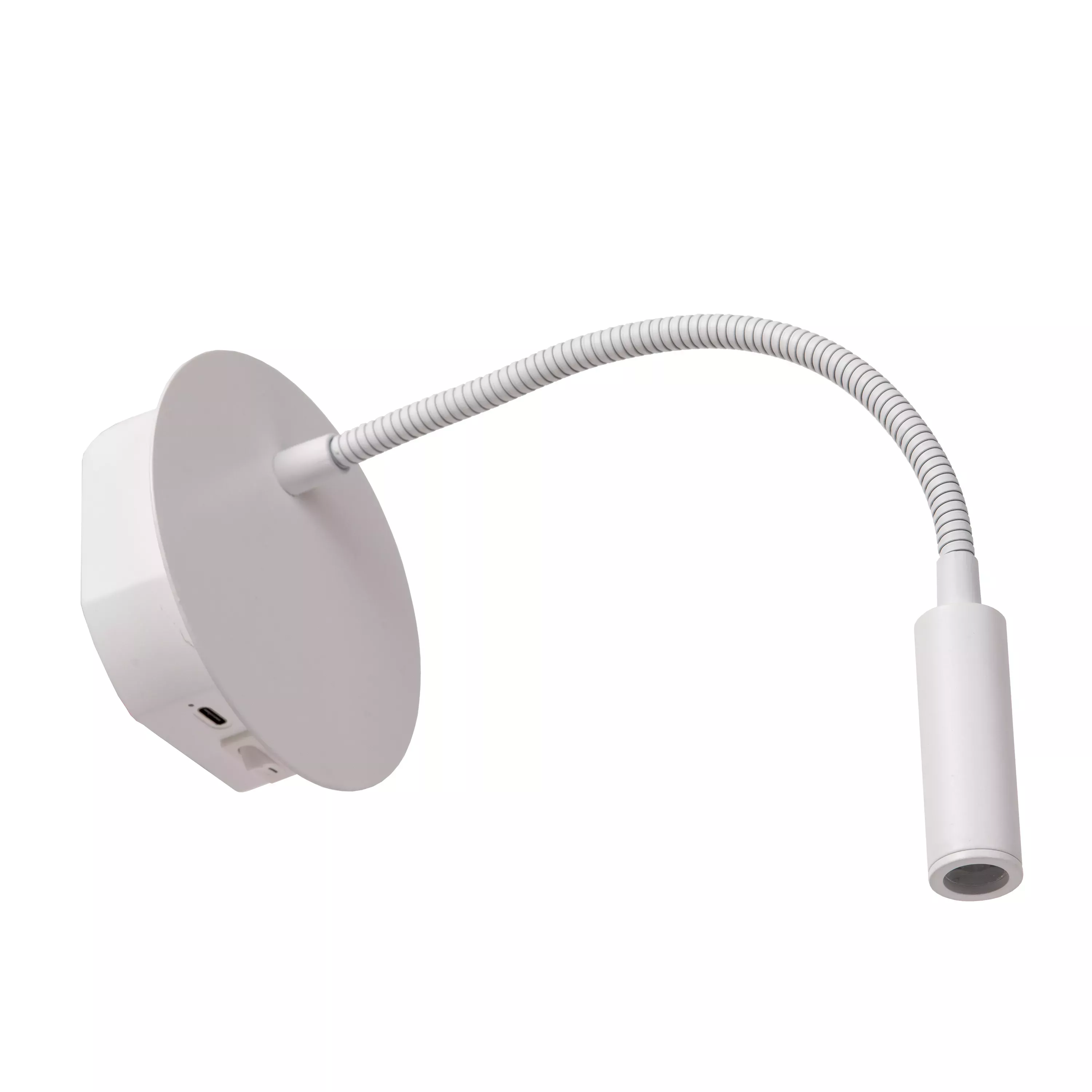 Kinkiet JOLIJNbiały LED 1x2W 140lm wym:3,6x11x11cm IP20 Lucide