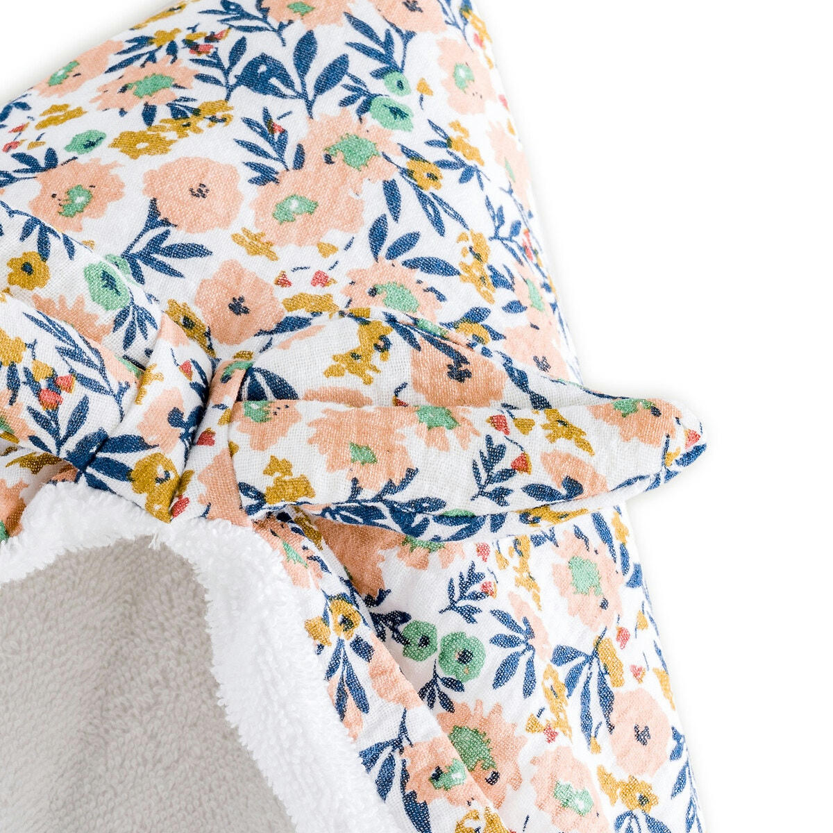 Cape de bain bébé gaze de coton Ohara