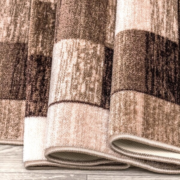 Superior Auberron Non-Slip Printed Indoor Area Rug