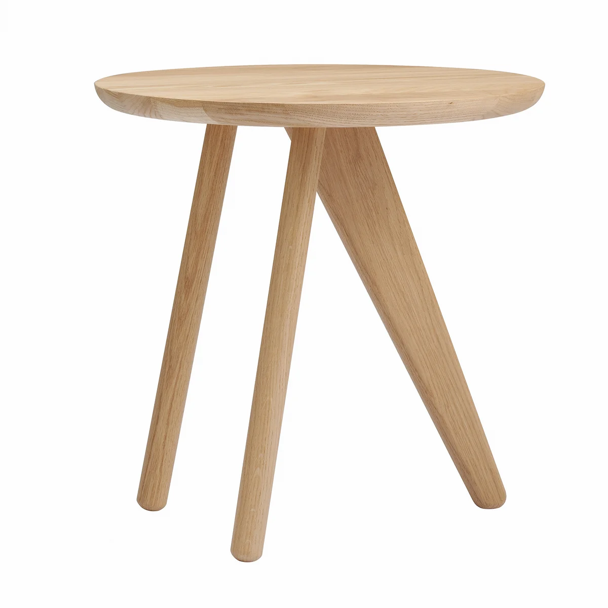 Norr11 - Fin Beistelltisch, Ø 40 x H 40 cm, Eiche natur