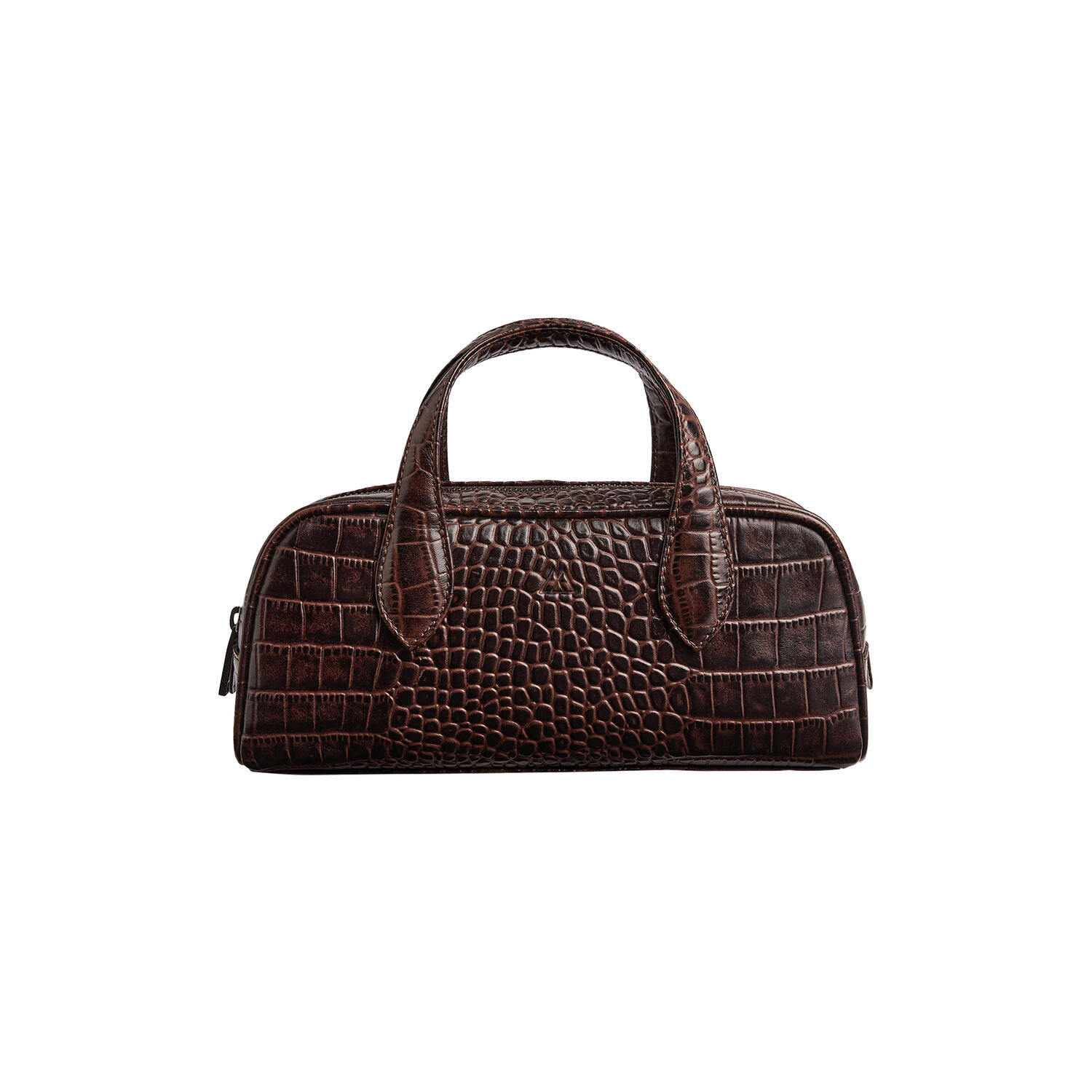 ThoraMBG Bag Croco, espresso brown