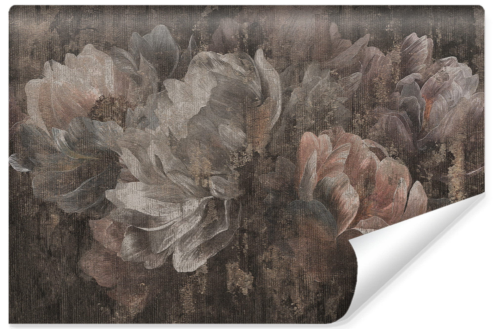 Fototapeta Malowane Abstrakcyjne Peonie 90x60cm