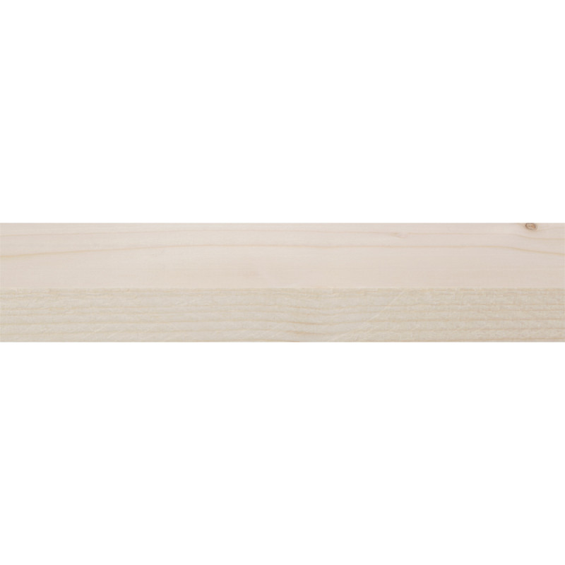 Chevron en sapin brut 360 x 4,8 x 2,5 cm