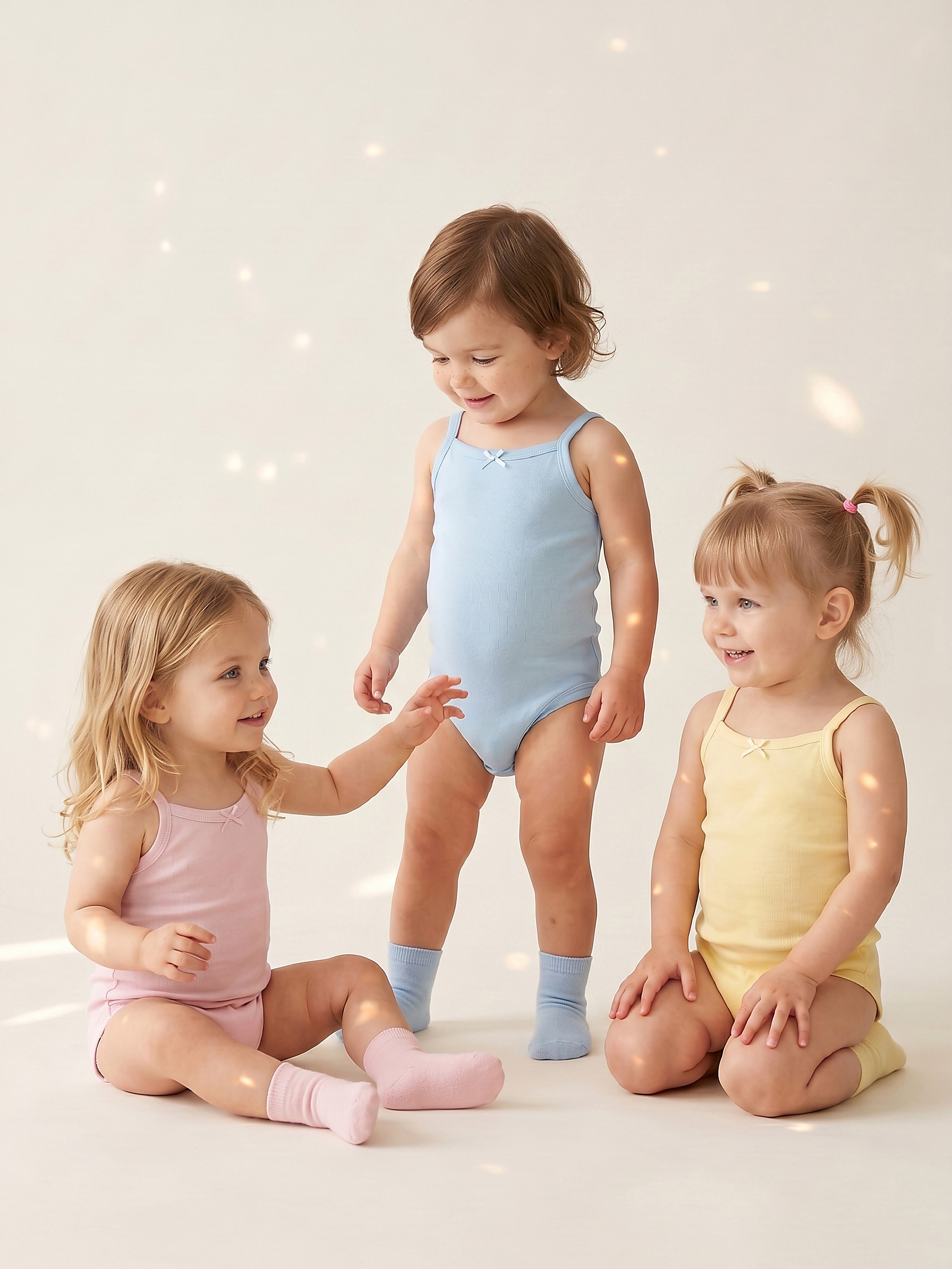Bawełniane body na ramiączkach 5 pack