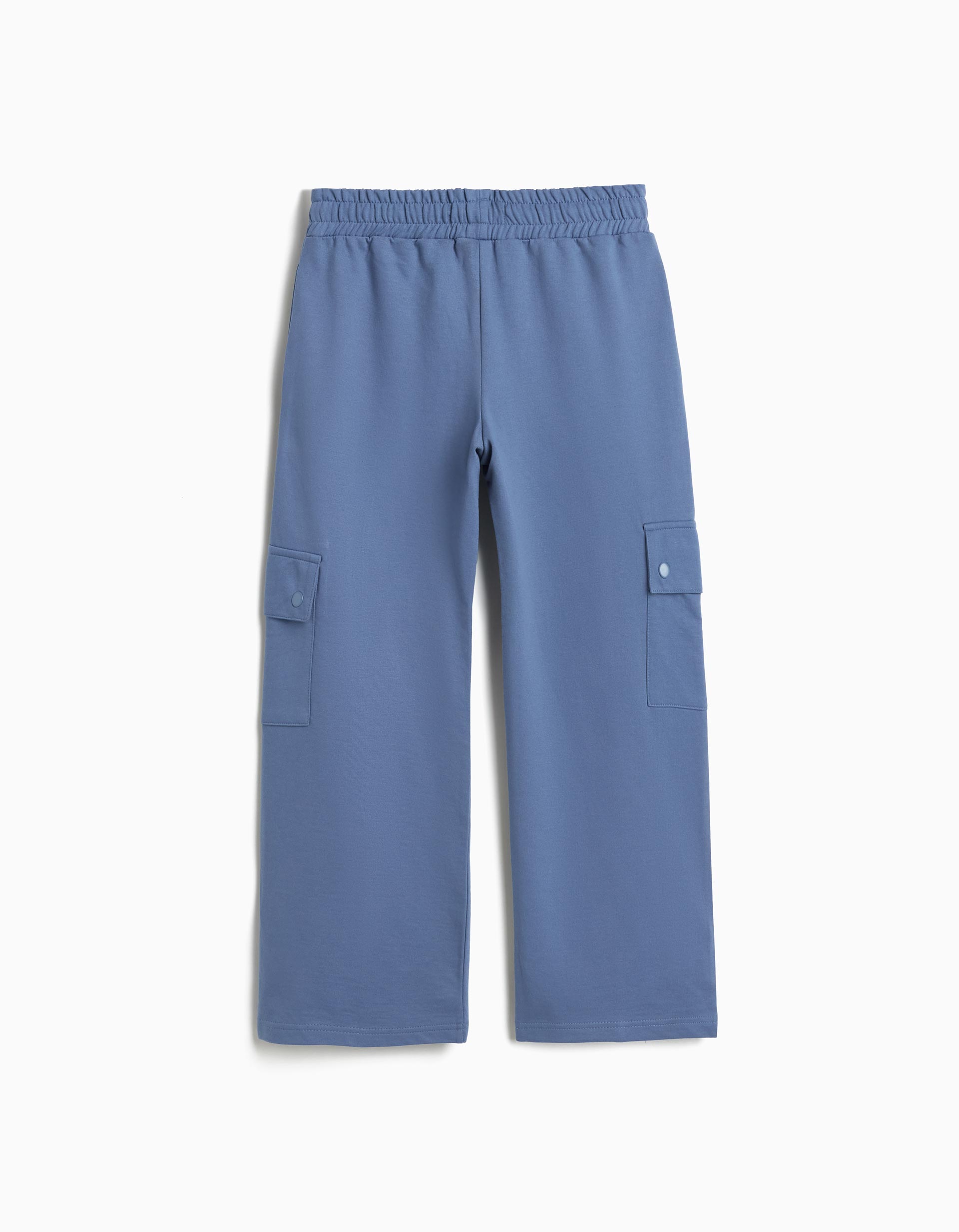 Calças Cargo, Menina, Azul