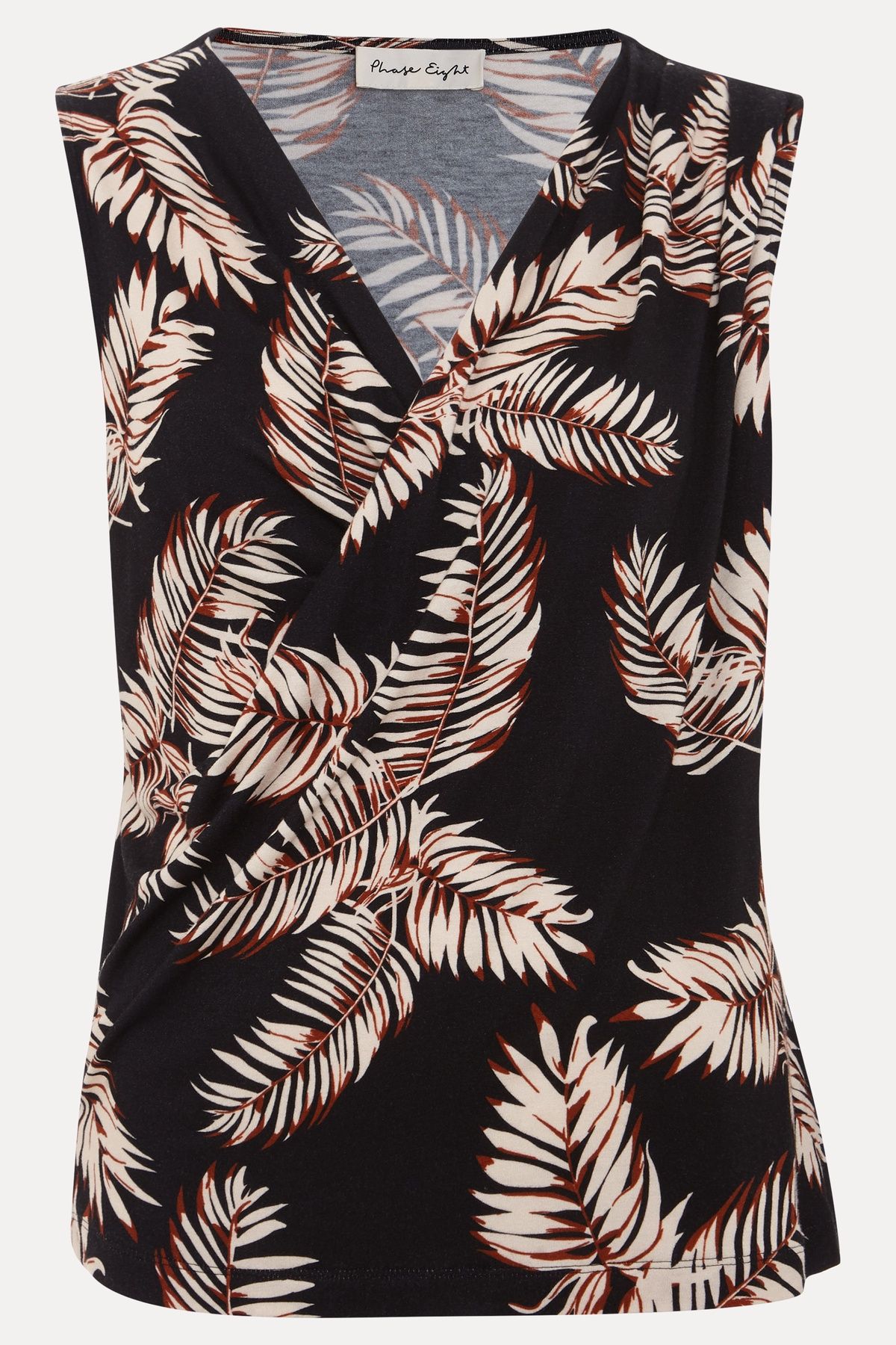 Phase Eight Sutton V-Neck Printed Top