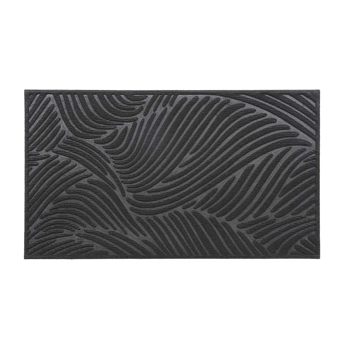 Tapete VAGUE preto 43,5x75cm