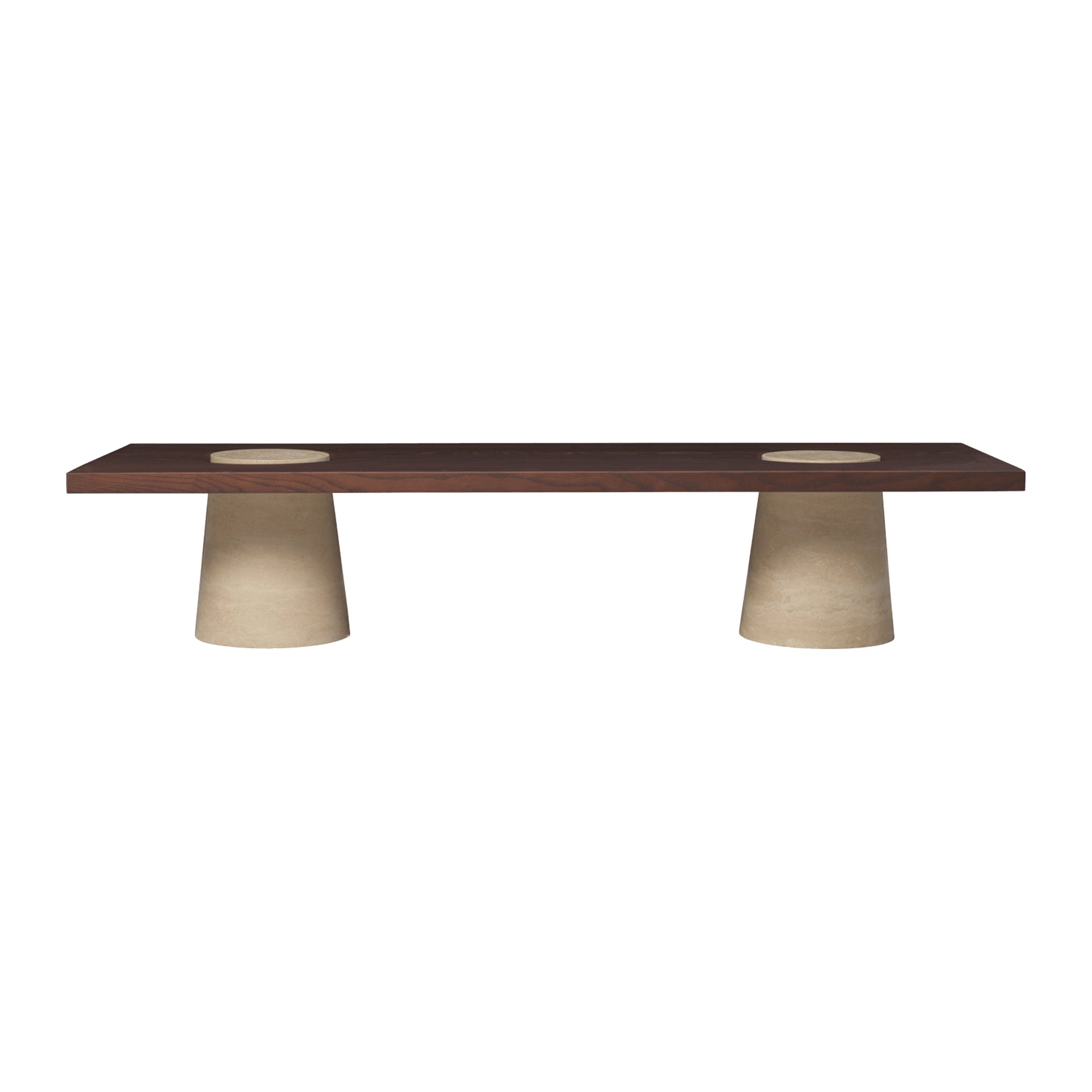 Ferm Living Grova Salontafel - Travertine