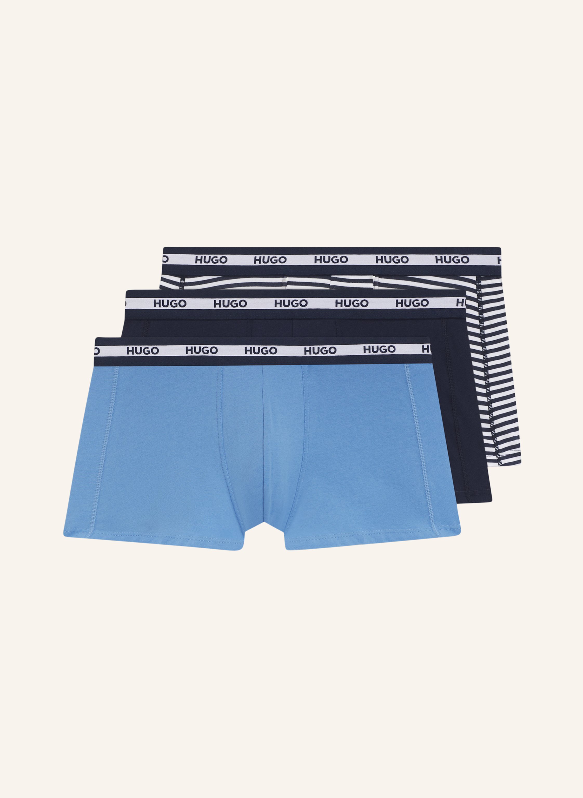 HUGO 3Er-Pack Boxershorts TRUNK TR PLANET DES