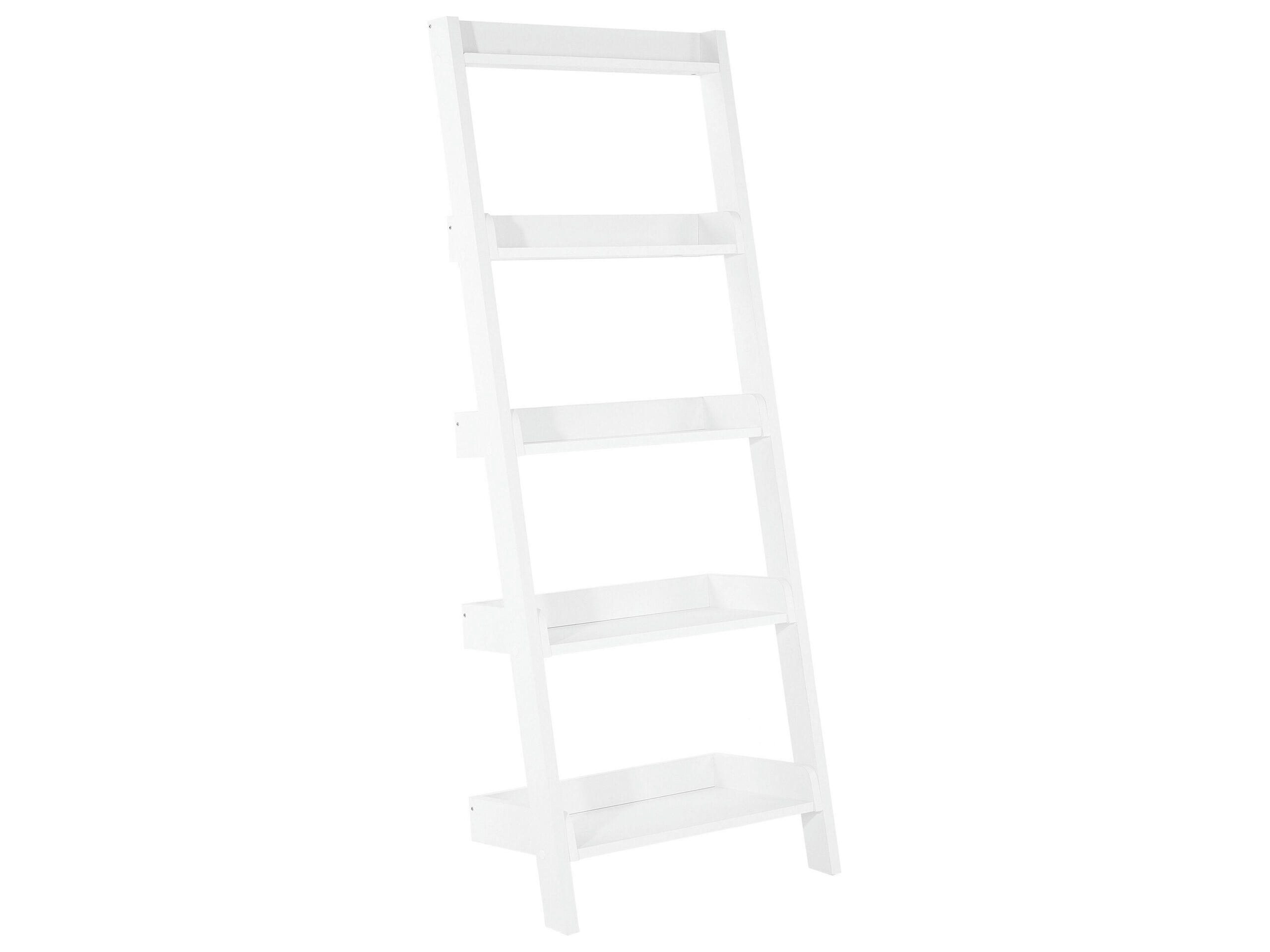 MOBILE TRIO - Étagère en échelle 5 niveaux blanc