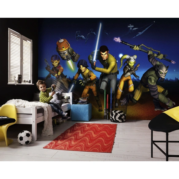 Papiertapete »STAR WARS Rebels Run«, Breite 368 cm
