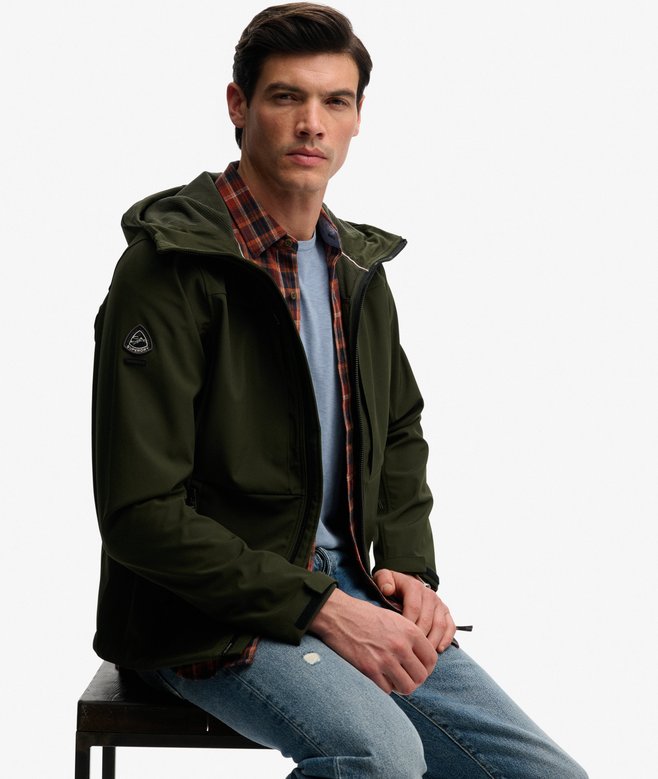 Hooded Softshell Trekker Jacket