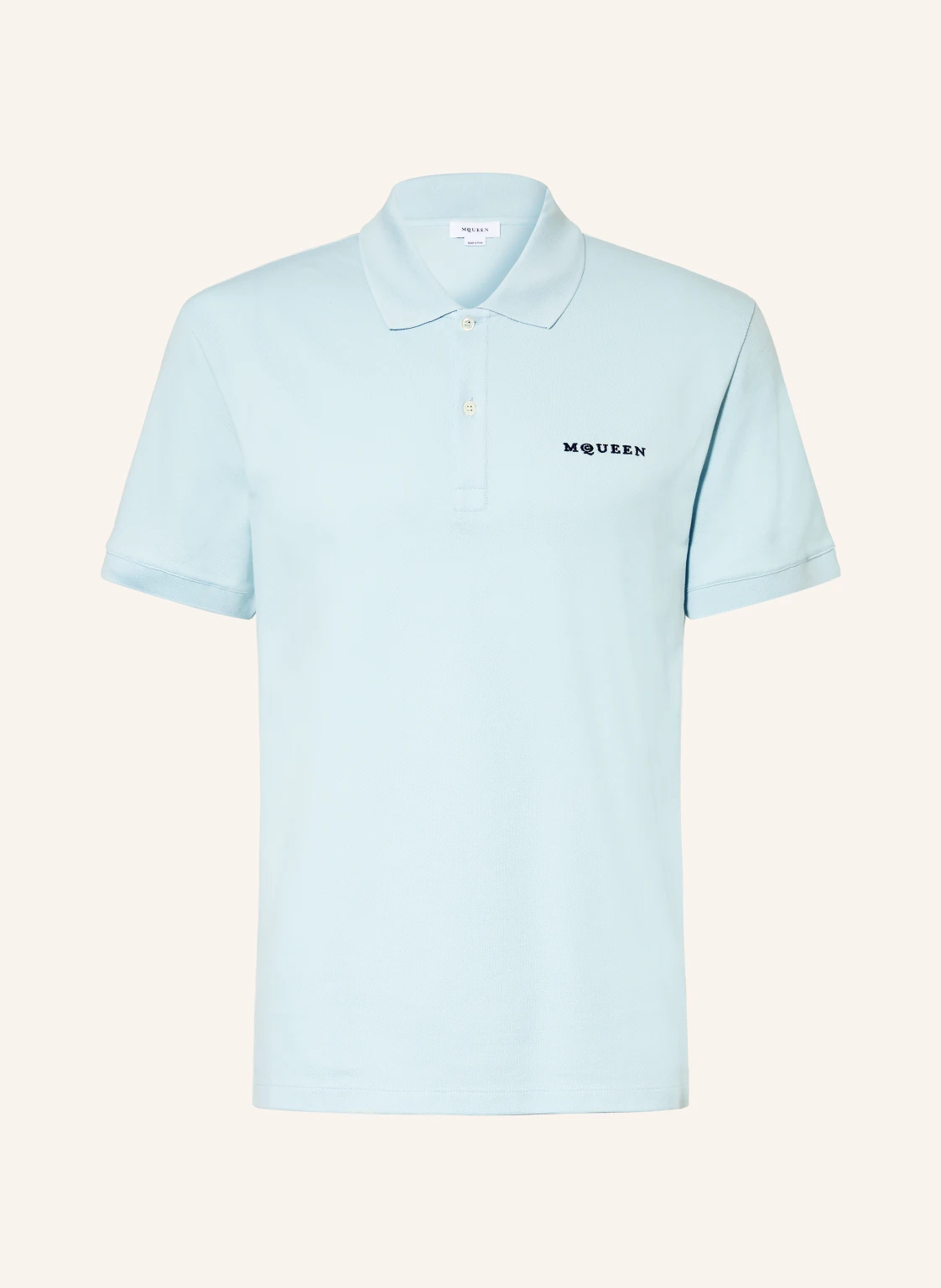McQUEEN Piqué-Poloshirt