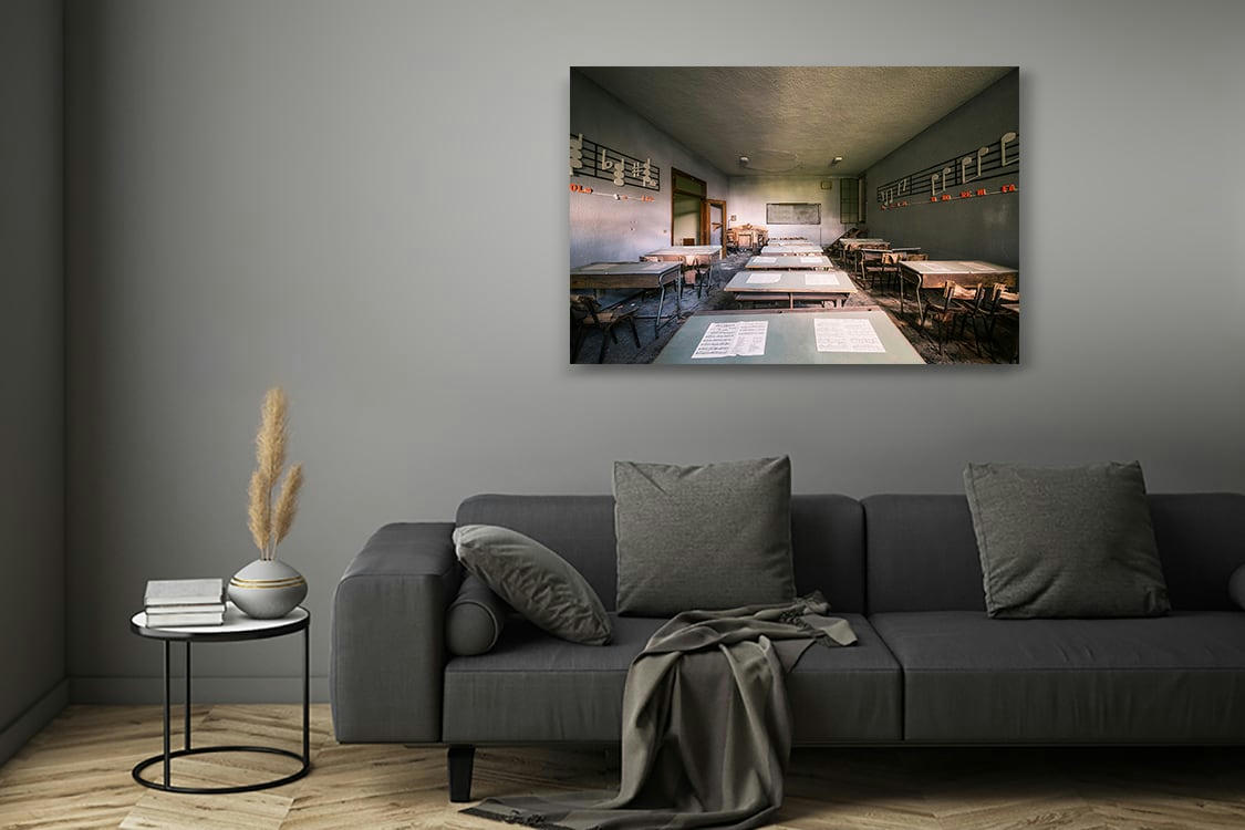 DOUBLE CROCHE - Photographie d'art de Gaëtan Chambon 60x90 cm sur plexi