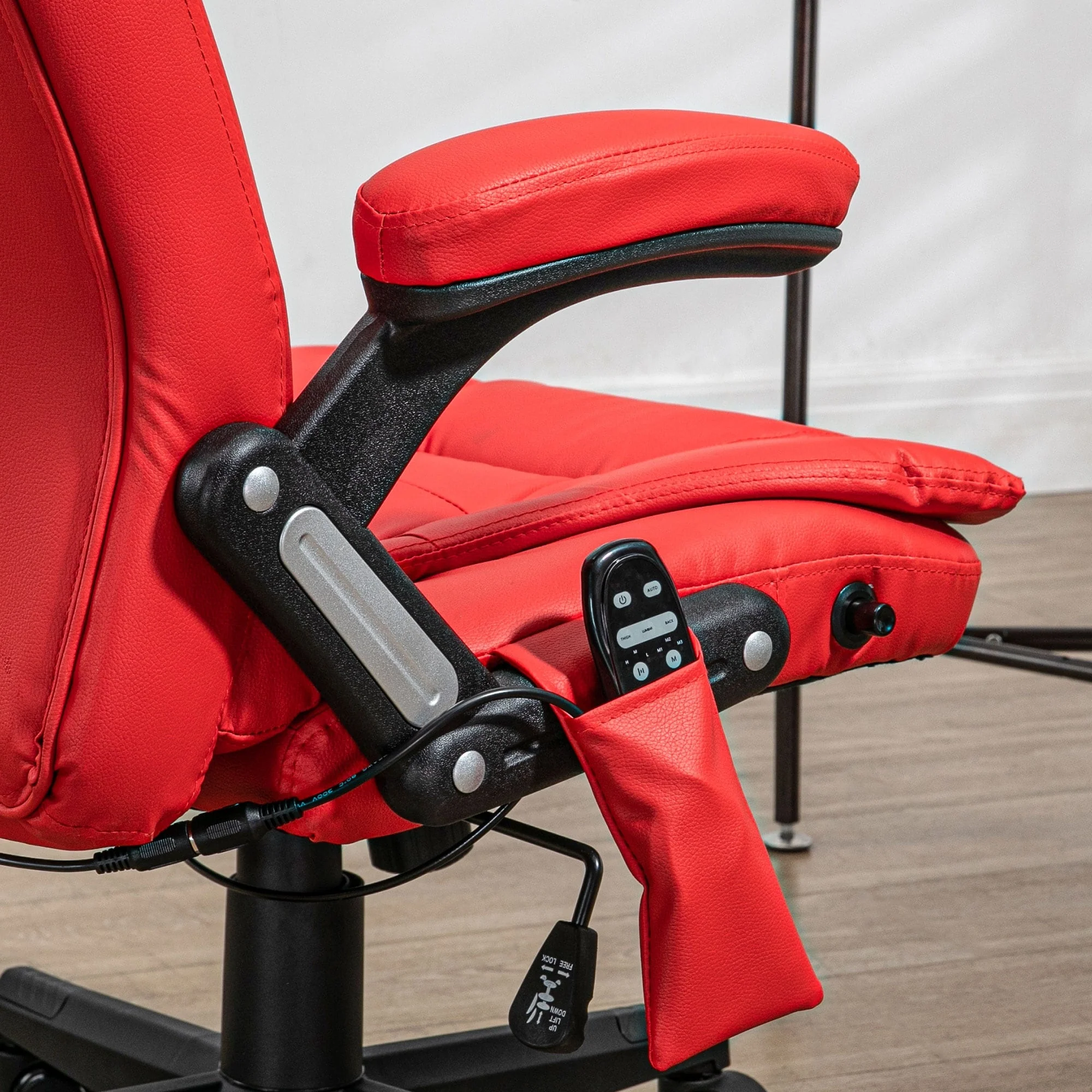Comfortable Ergonomic Office Chair with Massage and Heating Functions for Ultimate Relaxation and Productivity.