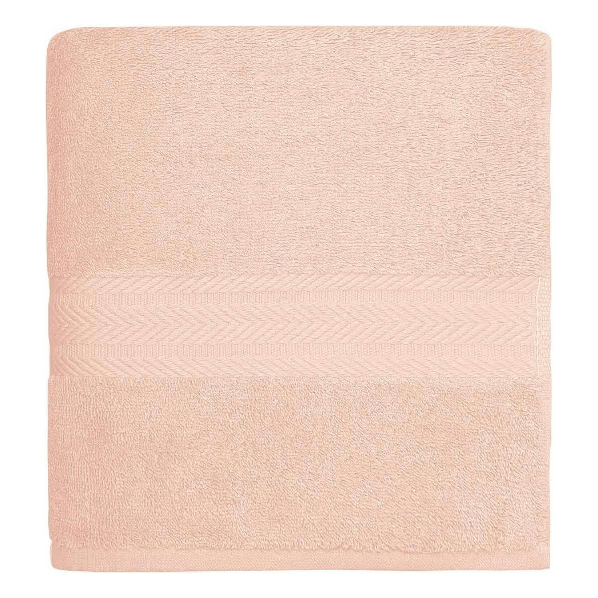 LUXURY - Serviette de toilette 550 gr/m²  poudre 50x100 cm