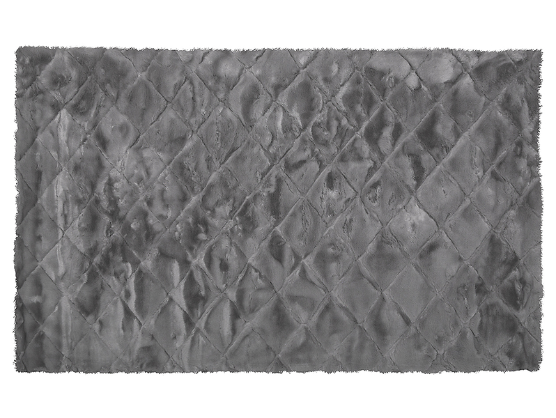 Dywan Fur 60x120 cm szary