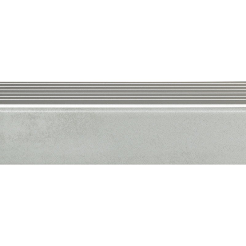 Profilé de finition pour escalier Béton gris 130 x 5 cm CANDO