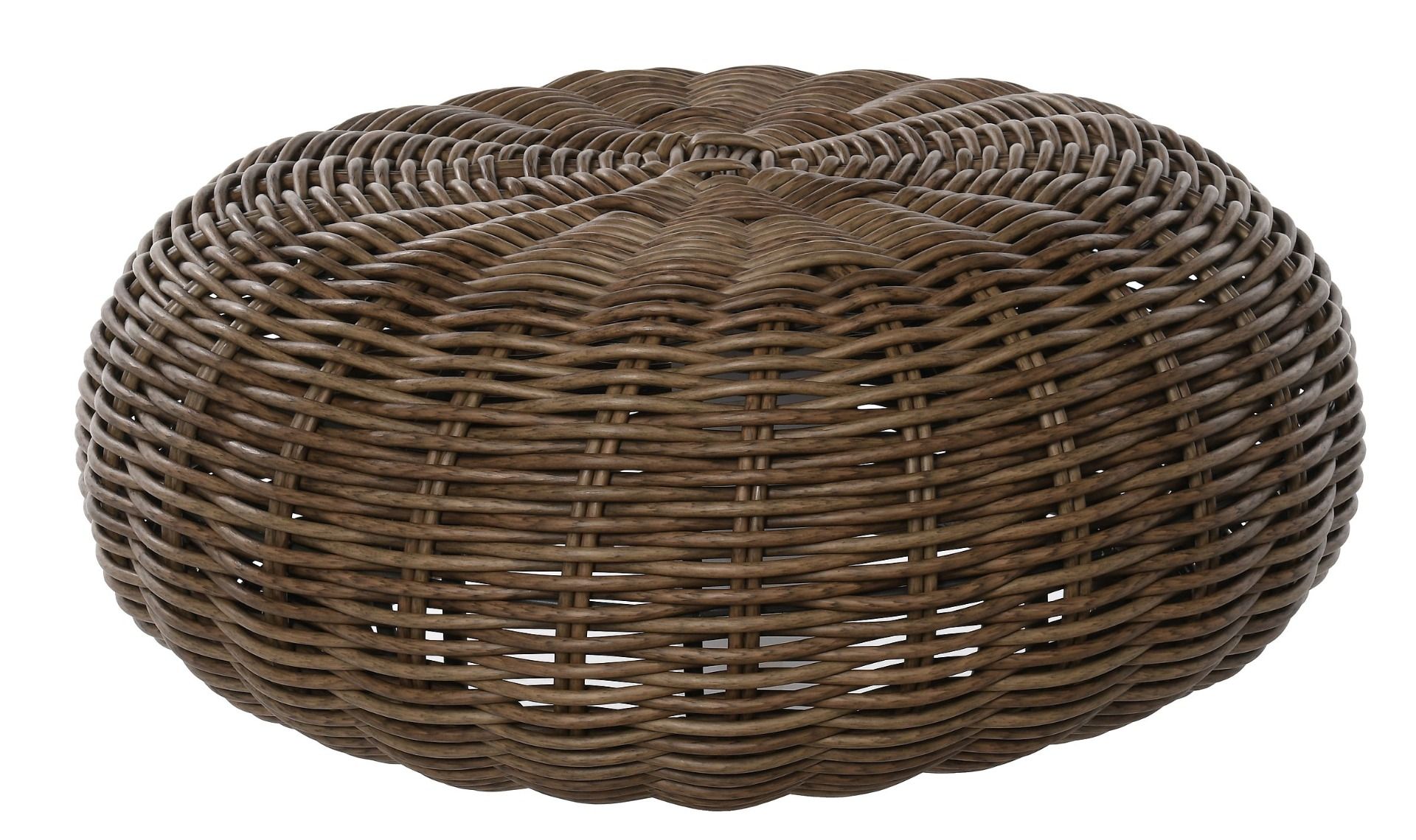 Pufa Maje Natural Black90x35 cm
