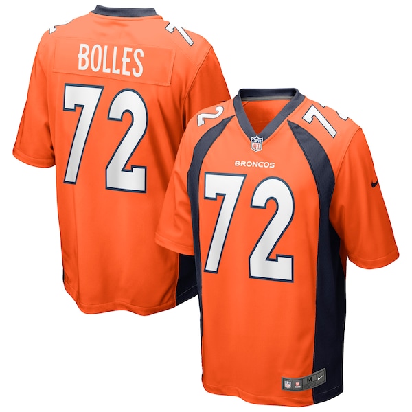 Garett Bolles Denver Broncos Nike Game Jersey - Orange