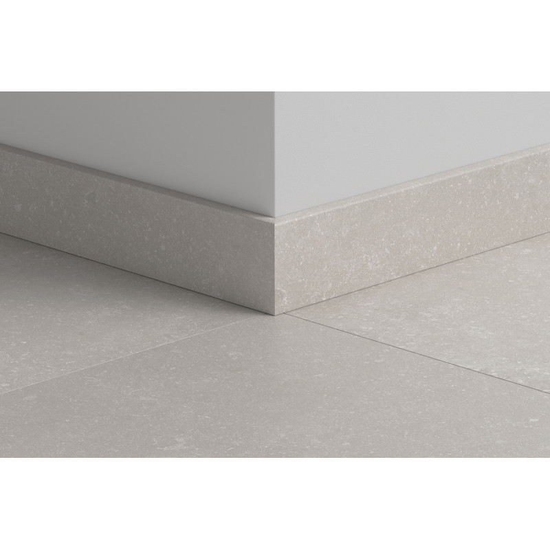 Plinthe pour sol vinyle calcaire gris 240 x 5,8 x 1,2 cm PERGO