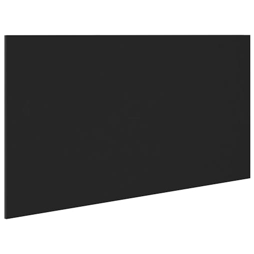 NNEVL Bed Headboard Black 160x1.5x80 cm Engineered Wood