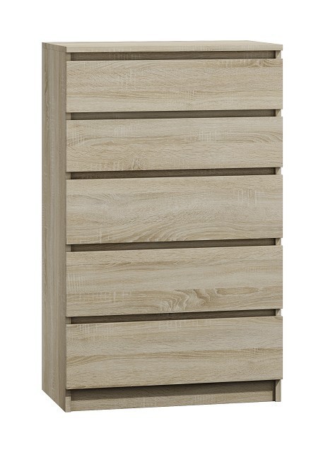 Komoda Malwa szafka 5 szuflad M5 sonoma
