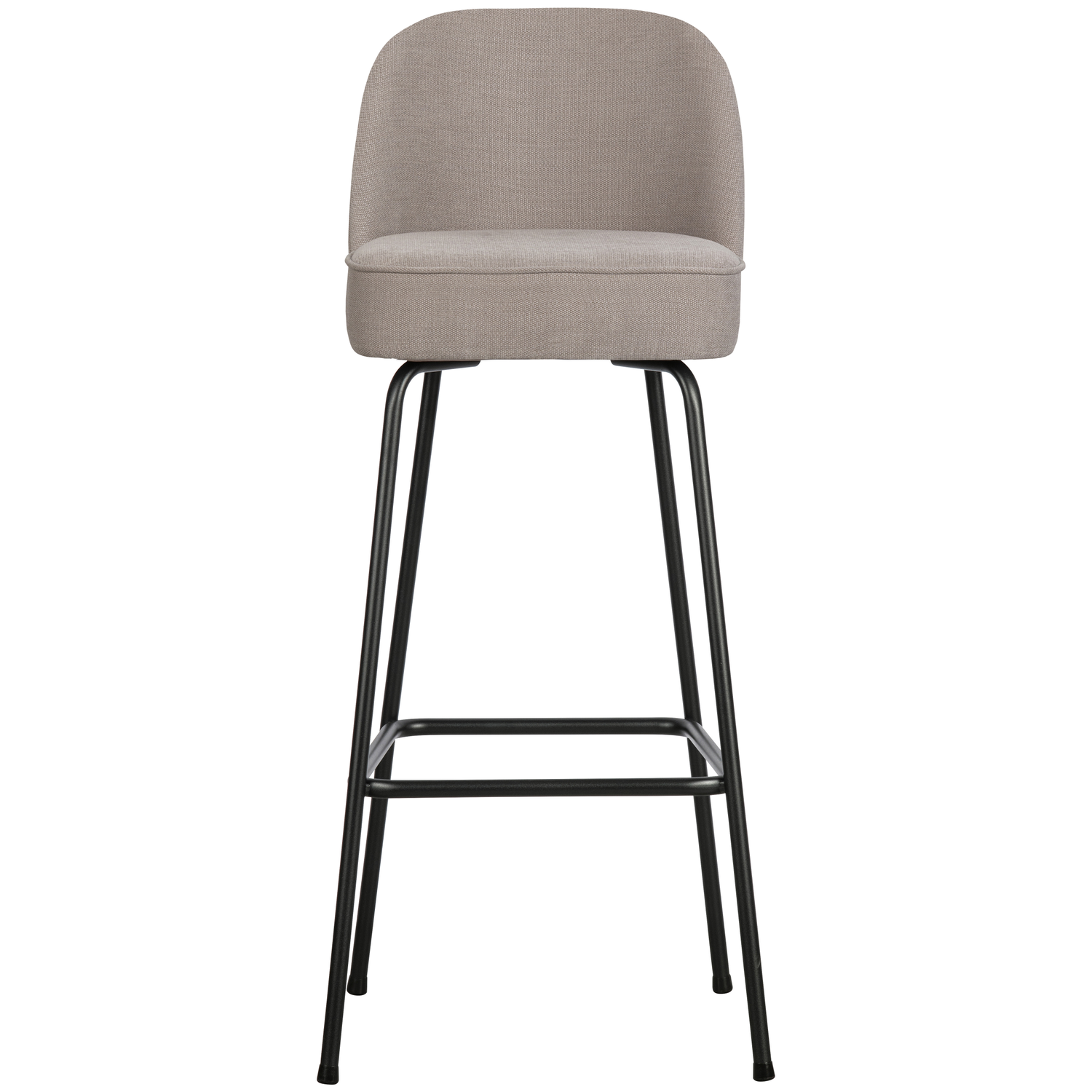 WOOOD barstoel 80cm Vogue - Stof - Zand - 103x50x55