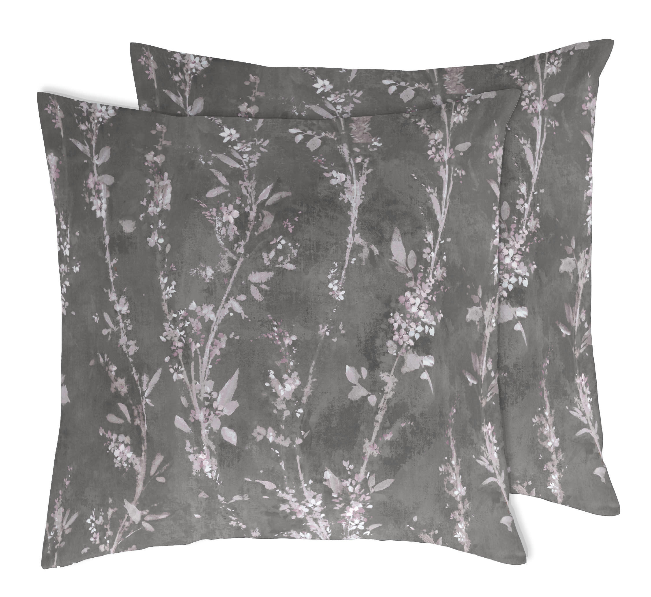 CAMILLE TO - 2 taies d'oreiller en coton bicolore 65x65