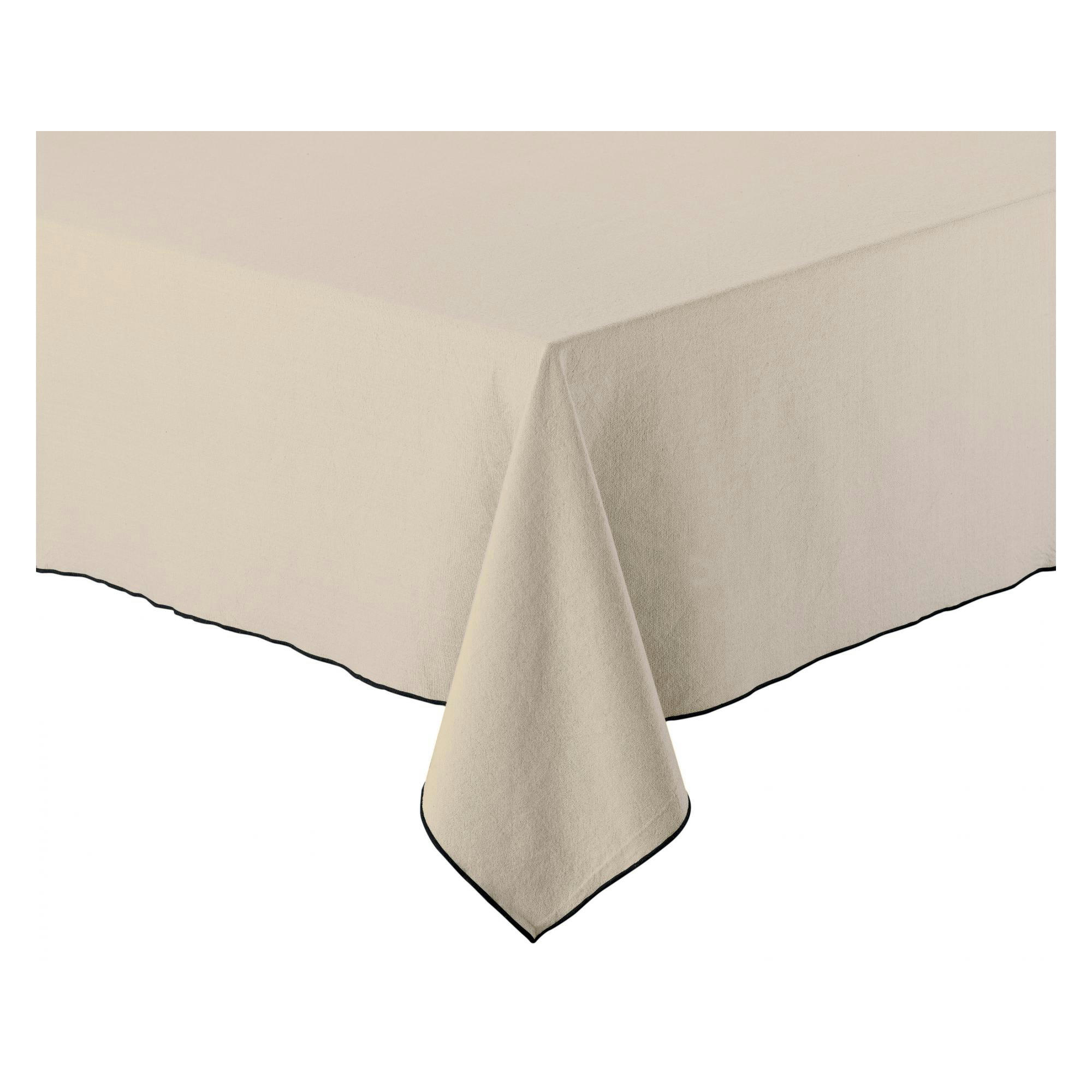 GRACE - Nappe recyclée  en coton ficelle 140 x 250