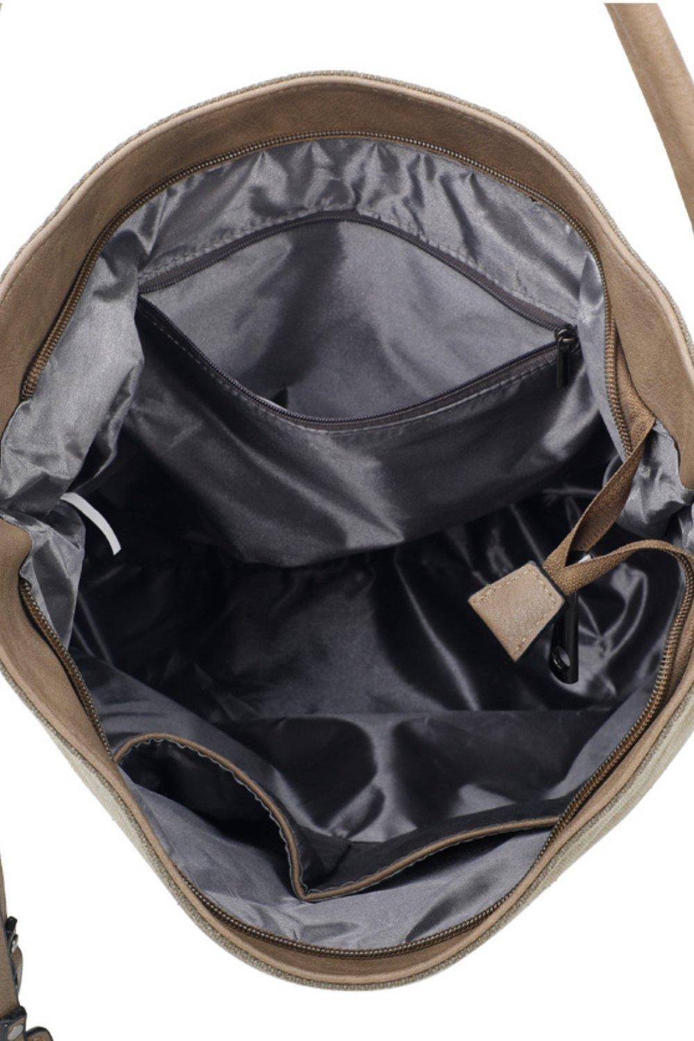Fontanella Fashion Star Canvas Hobo Shoulder Bag
