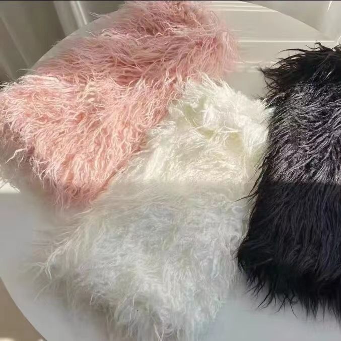 PEACH ACCESSORIES Fuzzy Fur Faux Leg Warmers