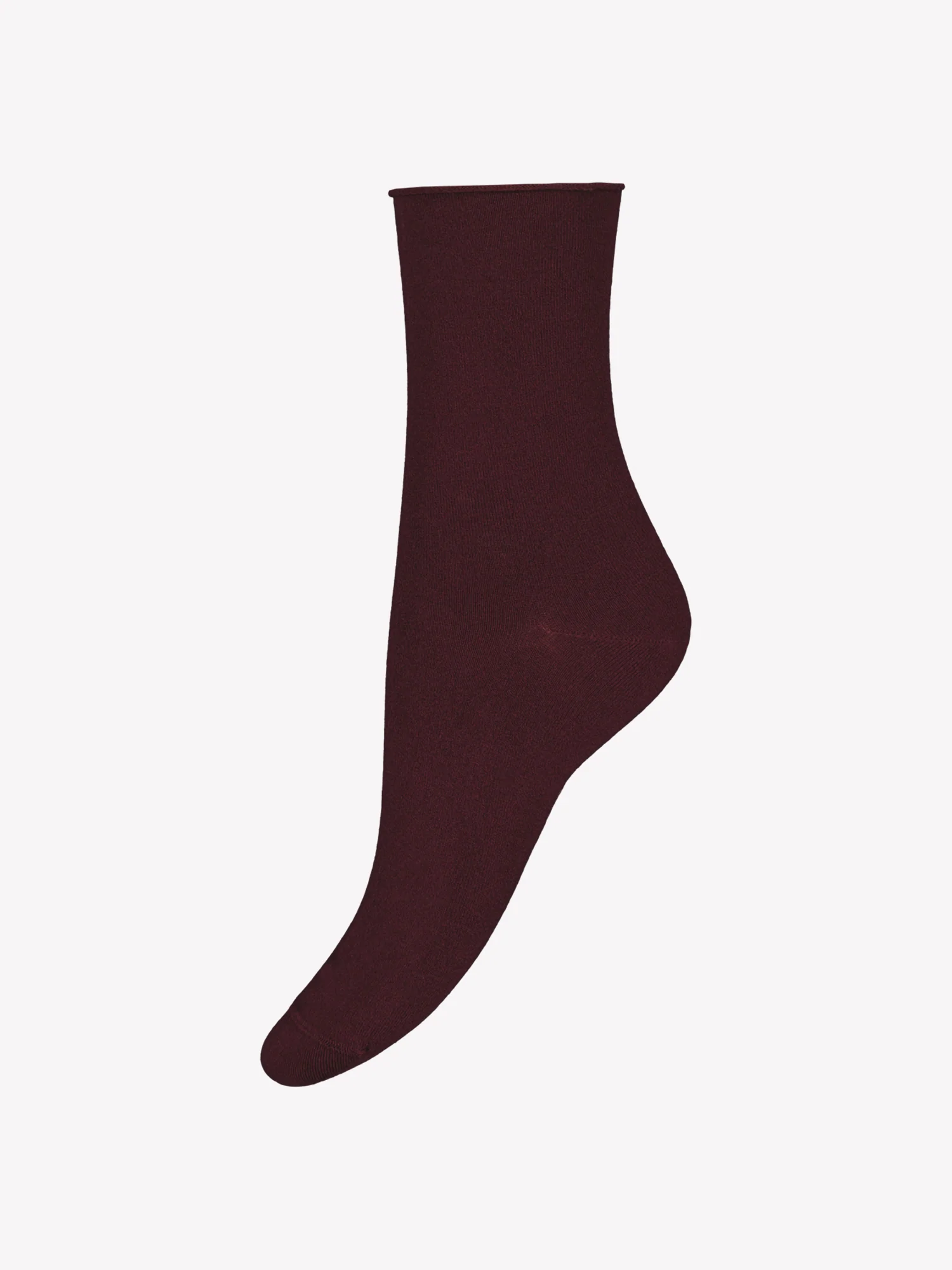BAMBOO COMFORT TOP nilkkasukat, 3 paria - viininpunainen