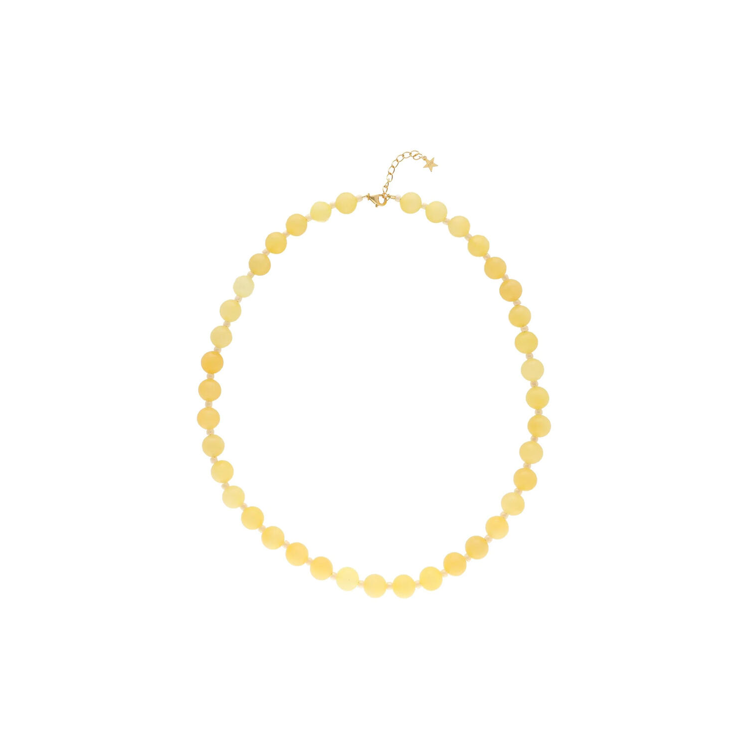 Jasmine small halsk&aelig;de, yellow