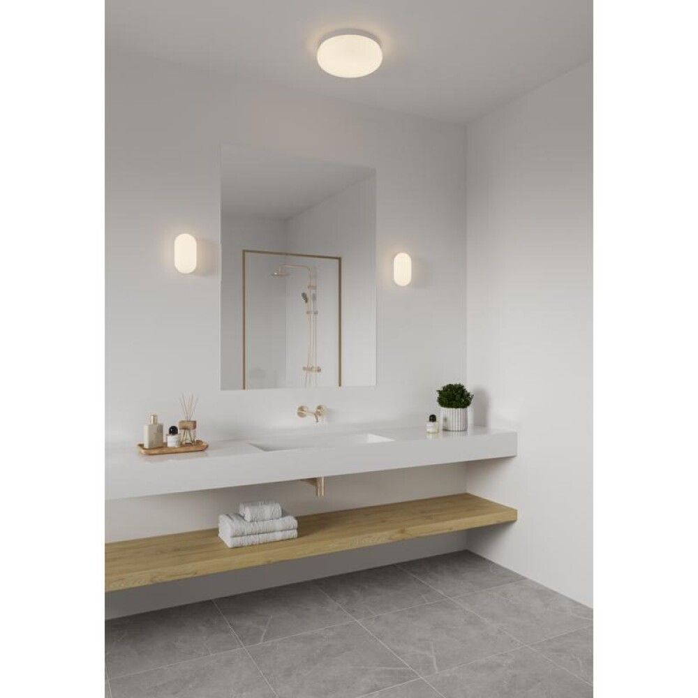 PLAFOND NORDLUX FOAM IP44 Ø34CM HVIT