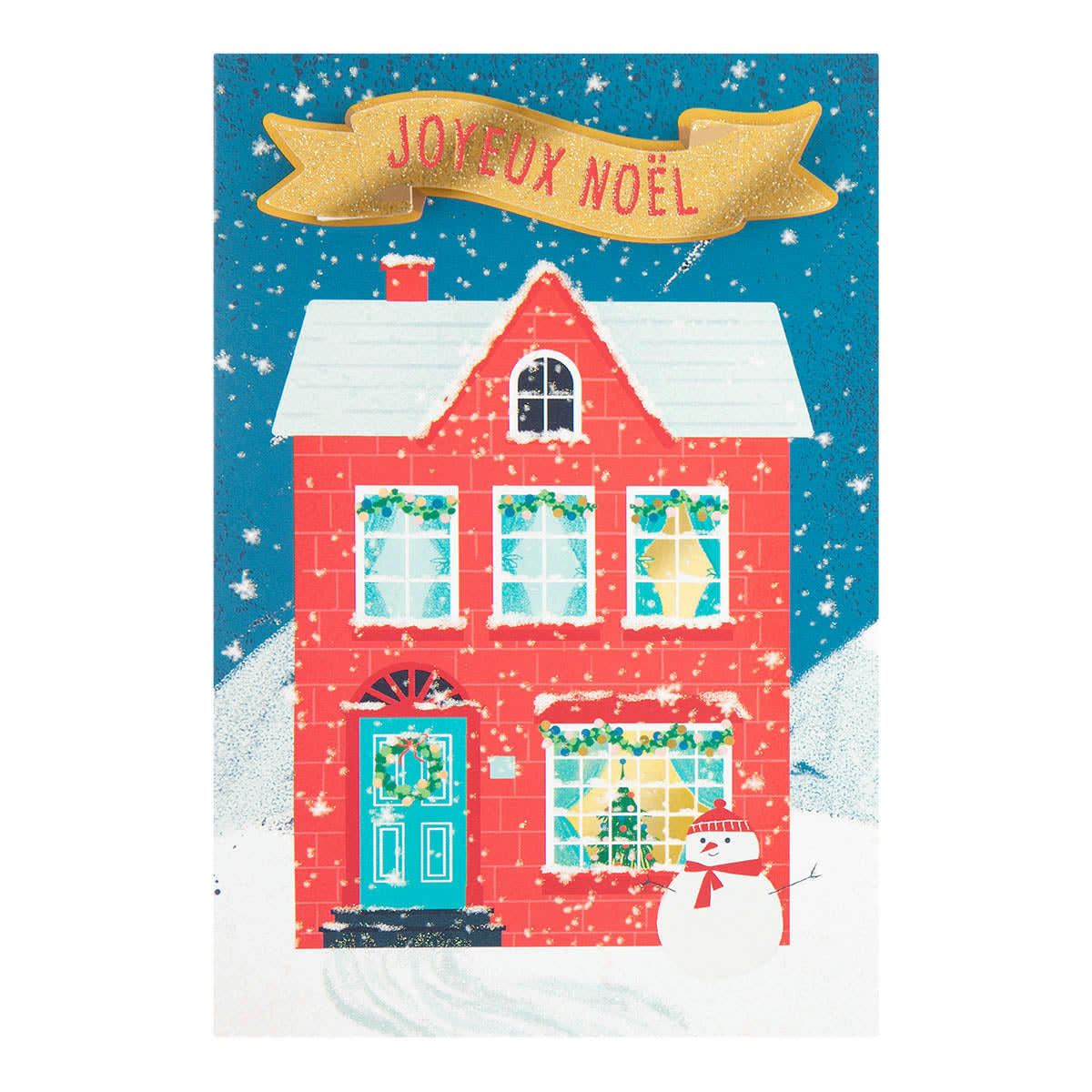 - Carte De Vœux Noël Chic Maison