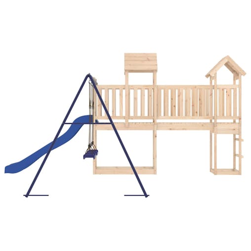 NNEVL Outdoor Playset Solid Wood Pine