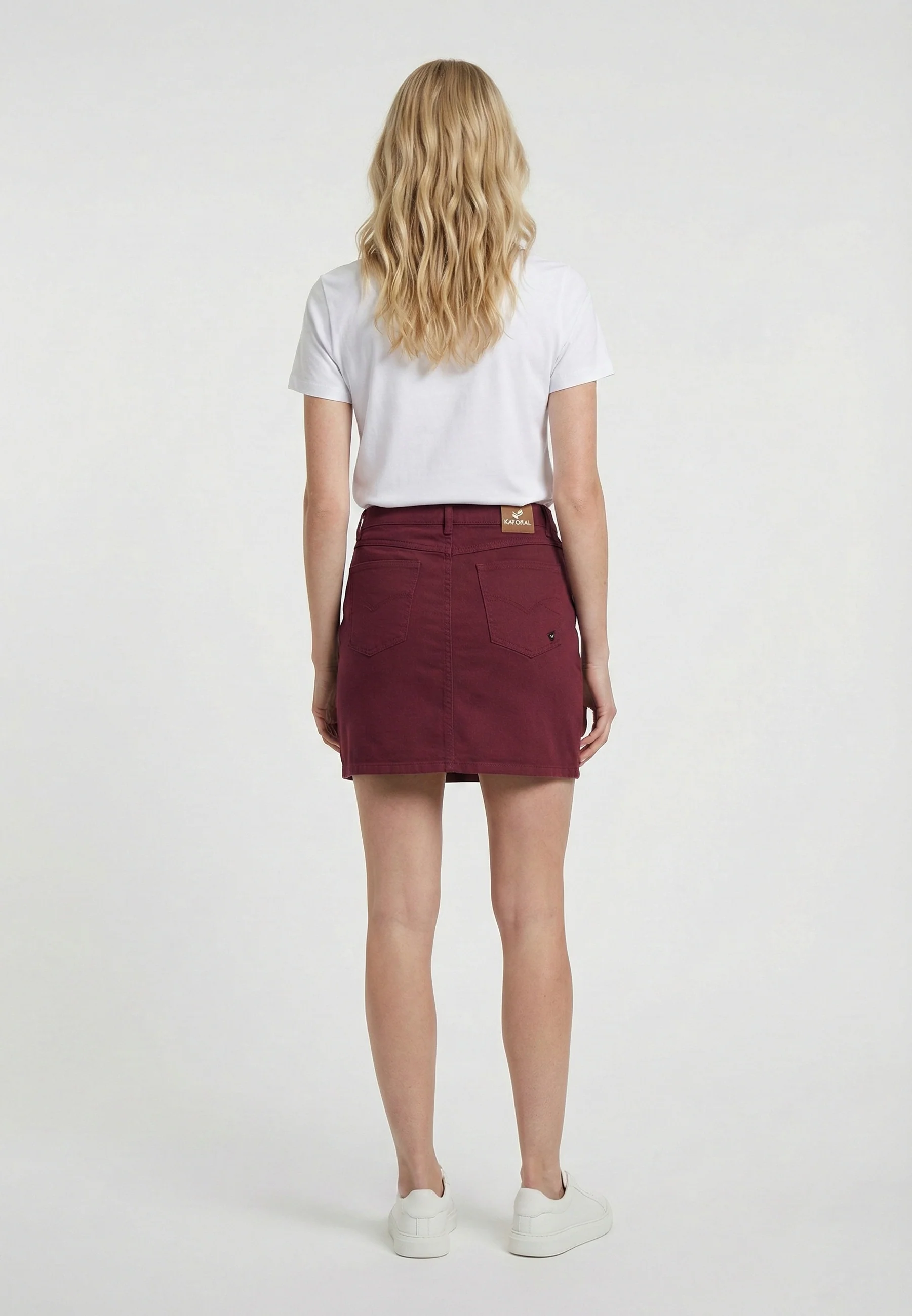 Jupe bordeaux KIORA
