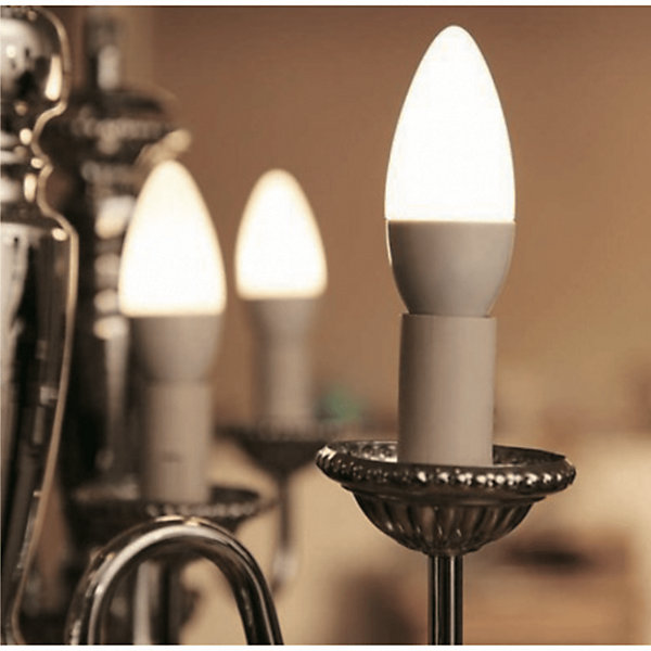 Ampoule LED Connectée WiFi E14 5.5W RGBW C37 (Pack de 5) - SILAMP