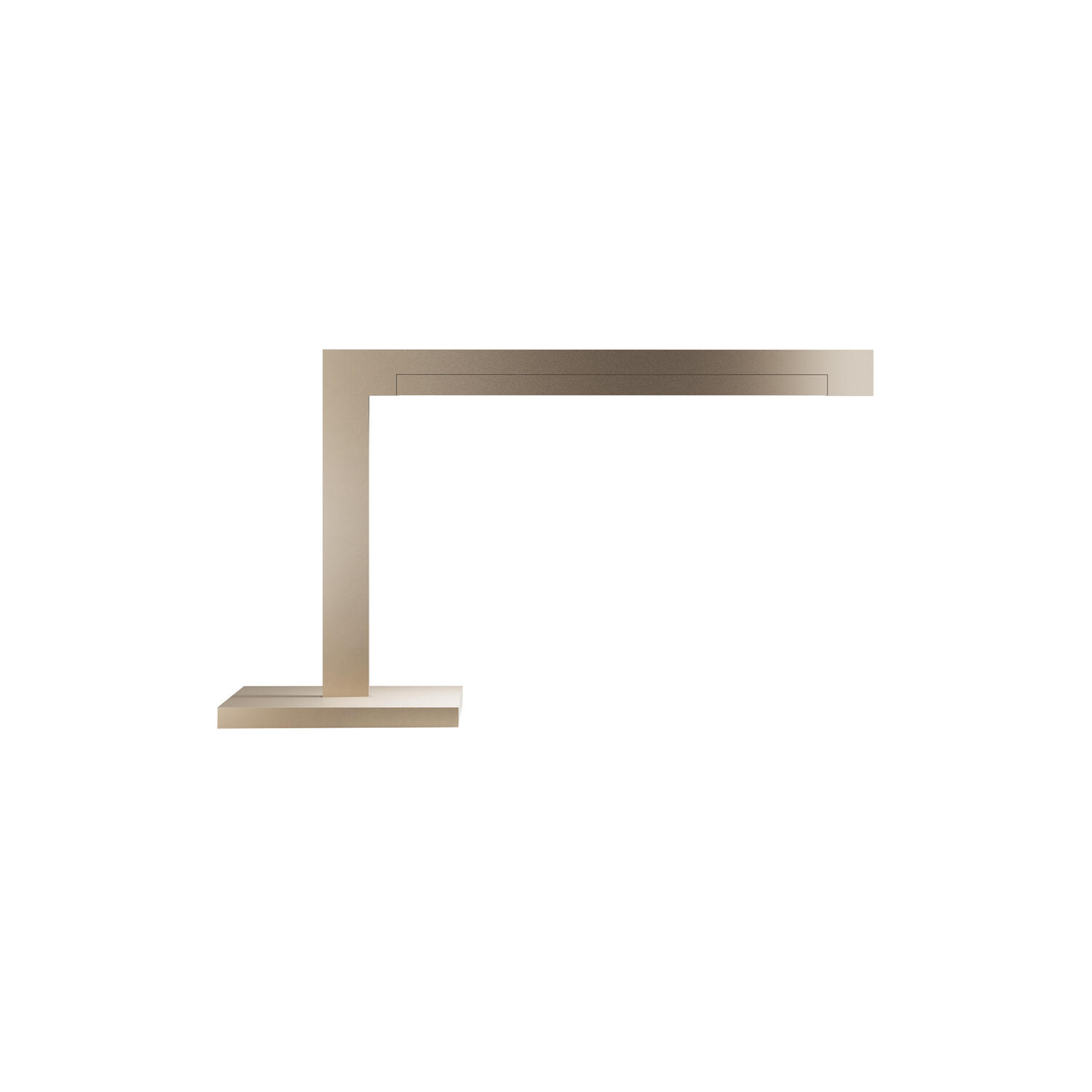 INLAY T2 LINEAR bordlampe, satin gold/satin gold