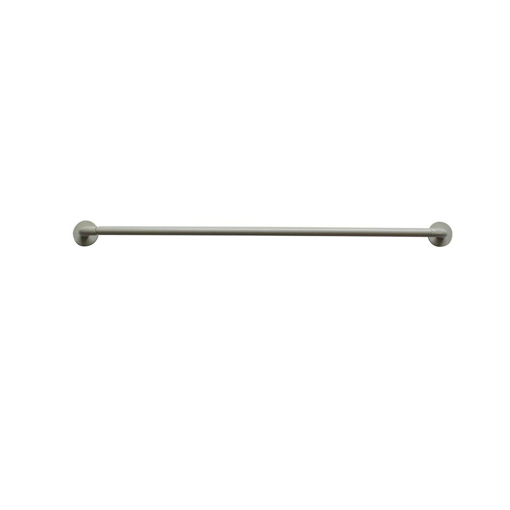Tringle auto adhésive Extensible Métal Blanc 40-70 cm