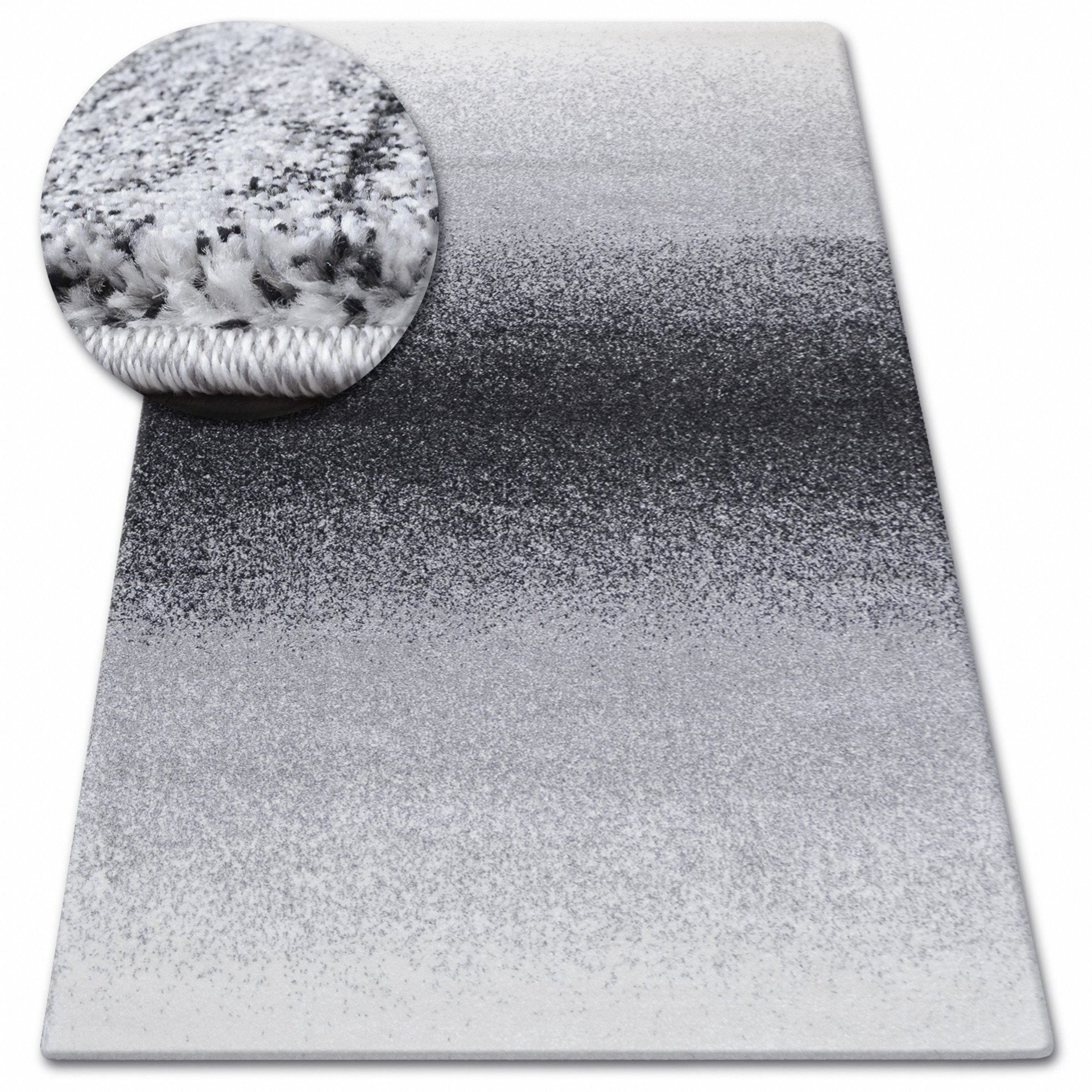 Dywan SHADOW 8621 black / white 80x150 cm