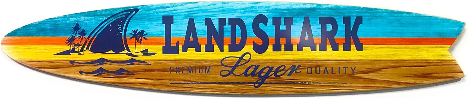 Landshark - Fishtail Style Surfboard (Indoor use only