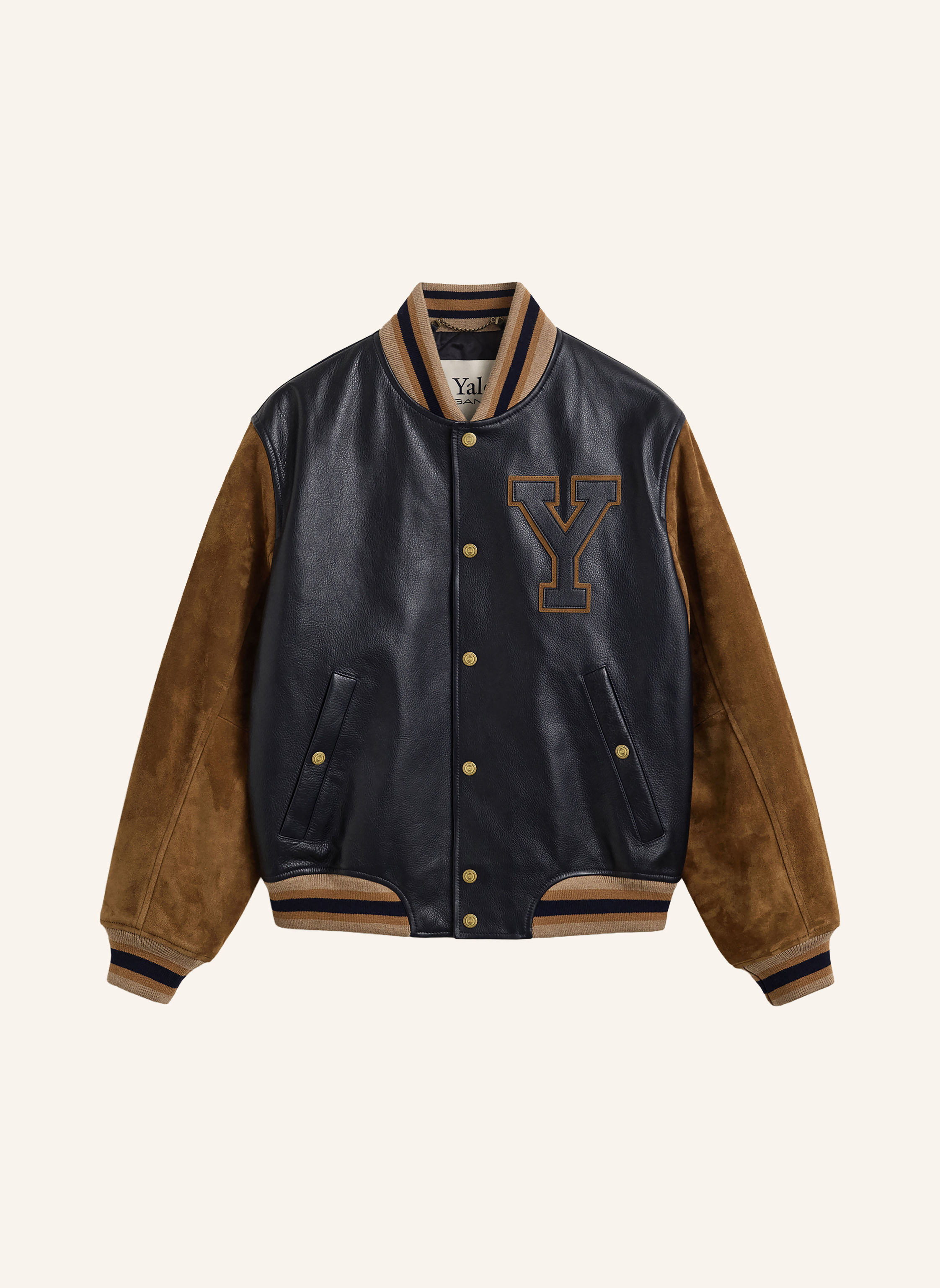 GANT Lederblouson im Materialmix
