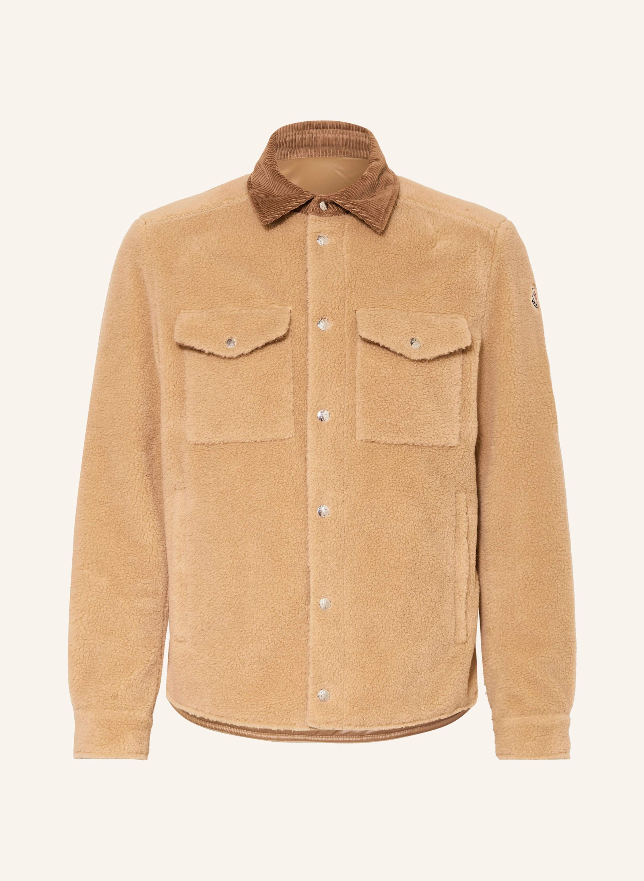 MONCLER Teddyfell-Overshirt