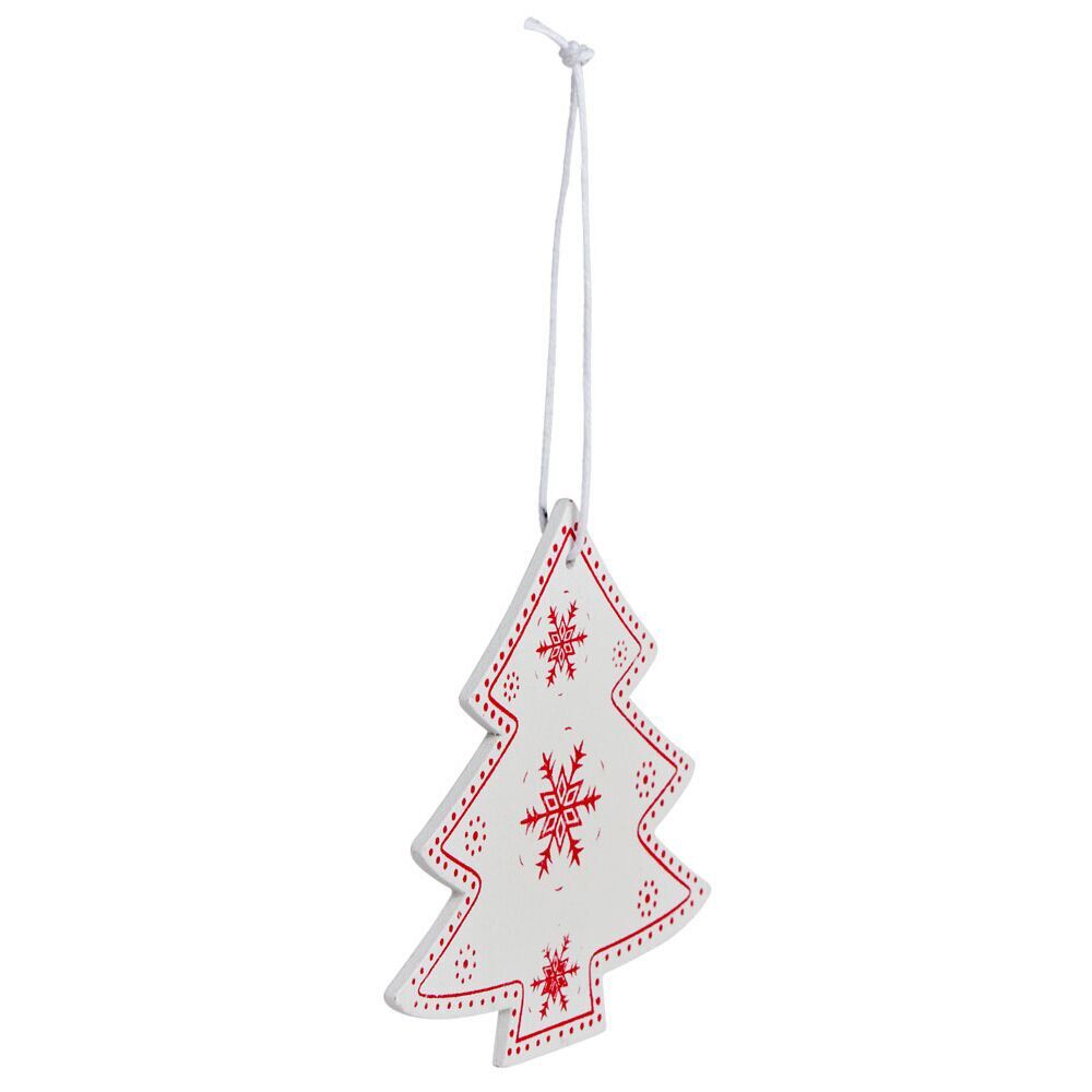 Suspension bois sapin ou renne H8,5cm - 6 modèles