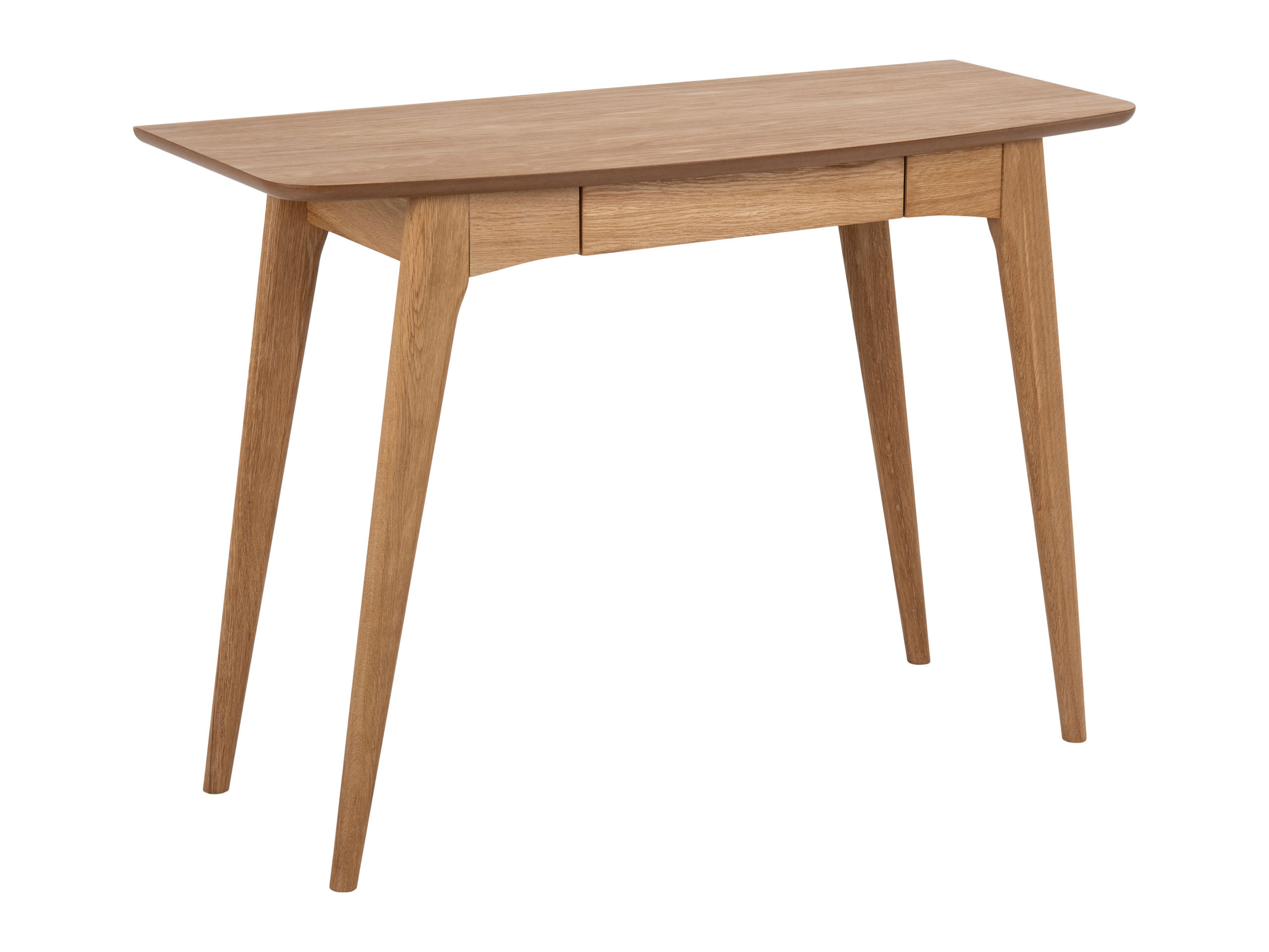 Biurko Arco wood z szufladą, Oak oiled