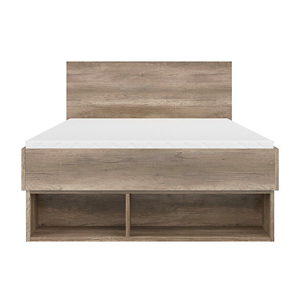 Lit 120x200 sommier et tiroirs inclus Abel Bois